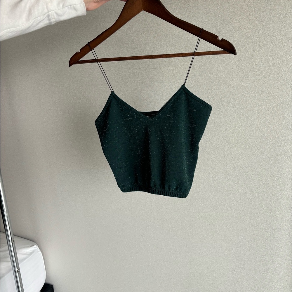 Elegant Green Women's Top